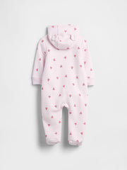 Baby Gap Logo One-Piece - Pink Hearts