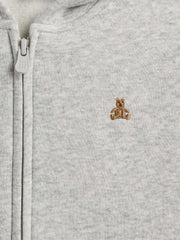 babyGap Brannan Bear Fleece Zip Hoodie - Grey