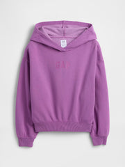 Kids Relaxed Gap Logo Hoodie - Purple Orchid