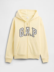 Relaxed Gap Logo Zip Hoodie