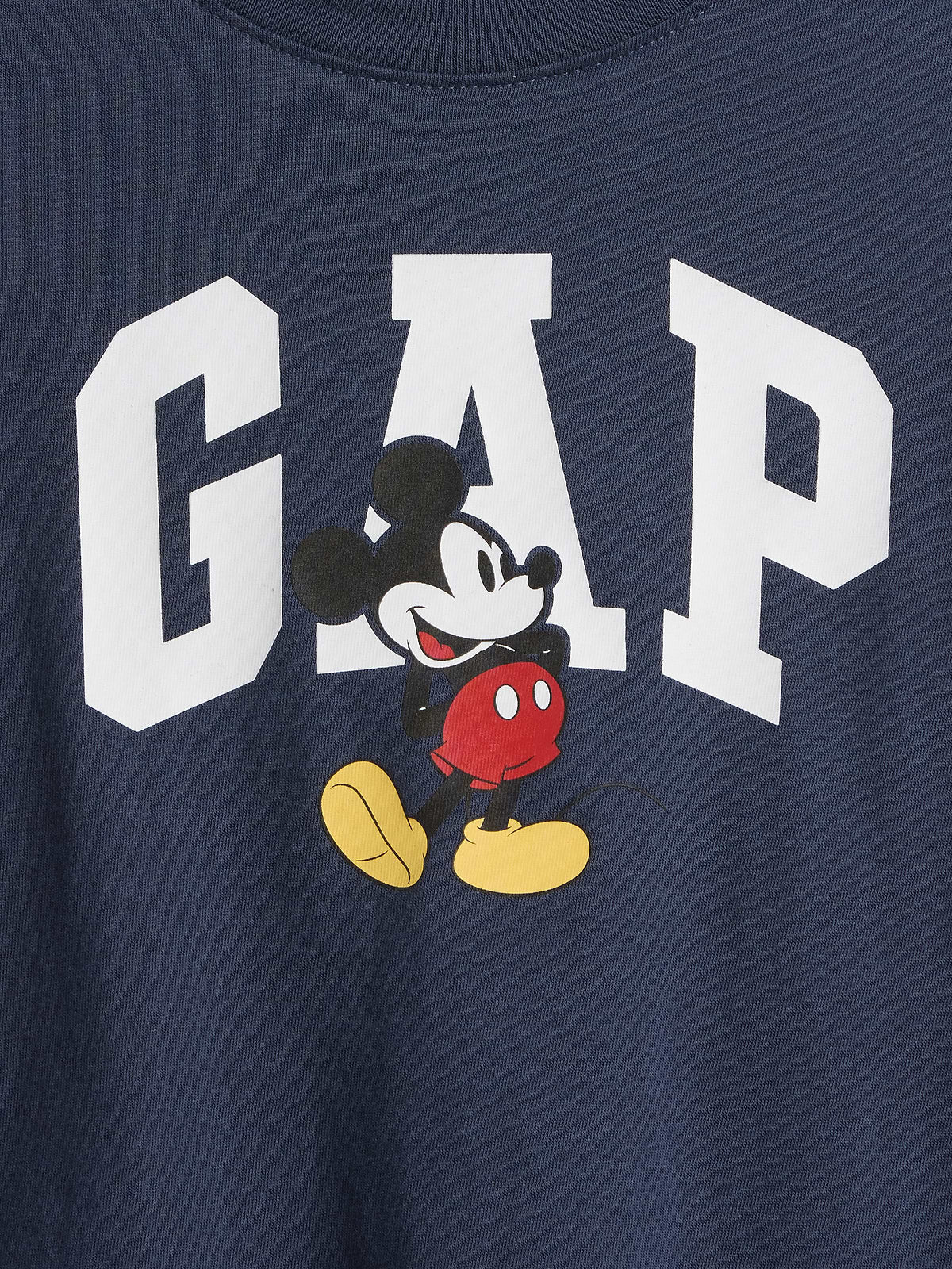 babyGap × Disney Mickey Mouse Logo T-Shirt - Family Navy Mickey Mouse