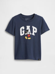 babyGap × Disney Mickey Mouse Logo T-Shirt - Family Navy Mickey Mouse