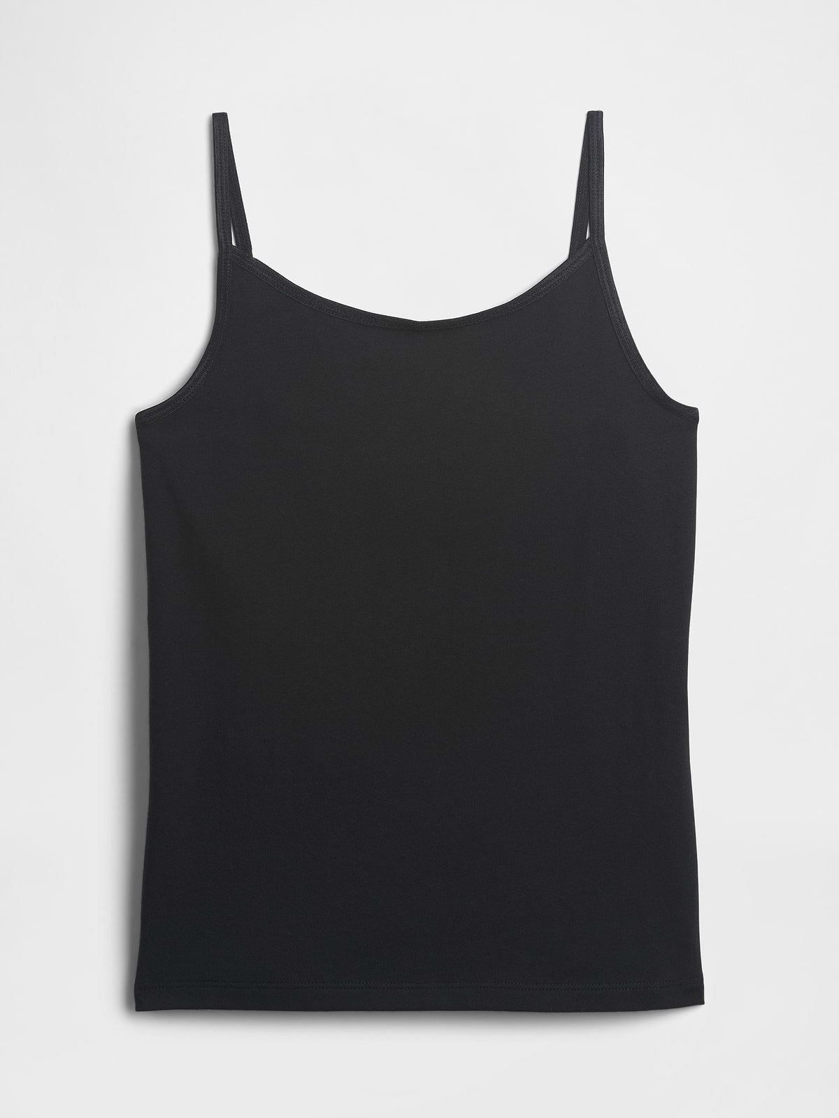Kids Stretch Jersey Cami - Black