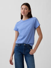 Favorite Crewneck T-Shirt - Bright Hyacinth Blue