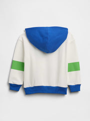 babyGap Relaxed Colorblock Logo Hoodie - Admiral Blue Multi
