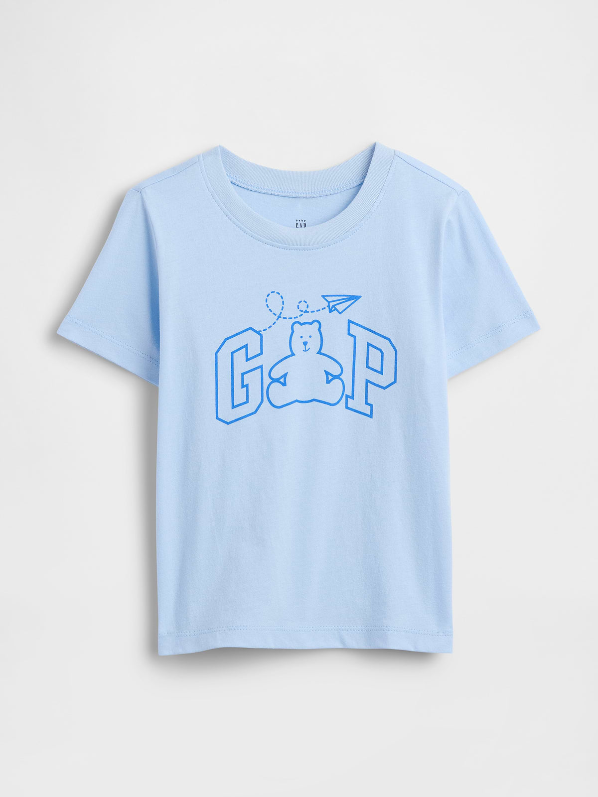 babyGap Logo T-Shirt - Cerulean Blue