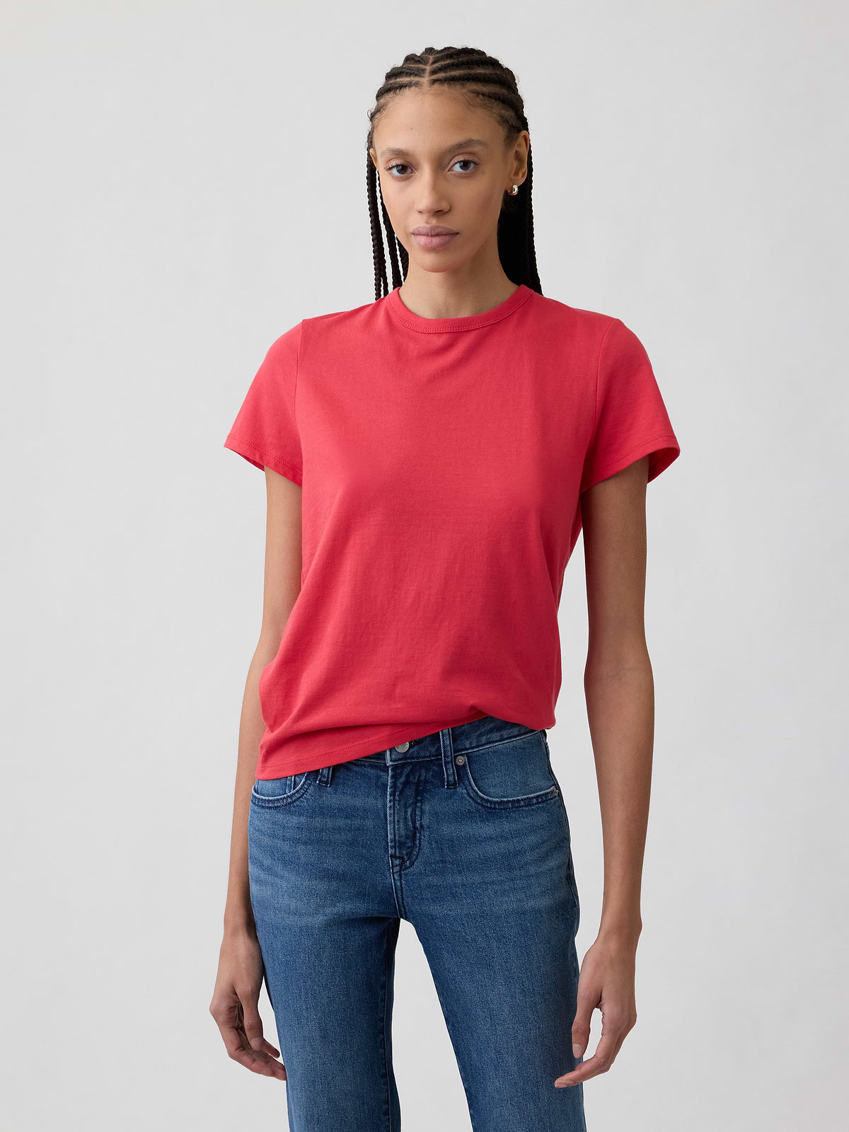 Favorite Crewneck T-Shirt - Hawaiian Red