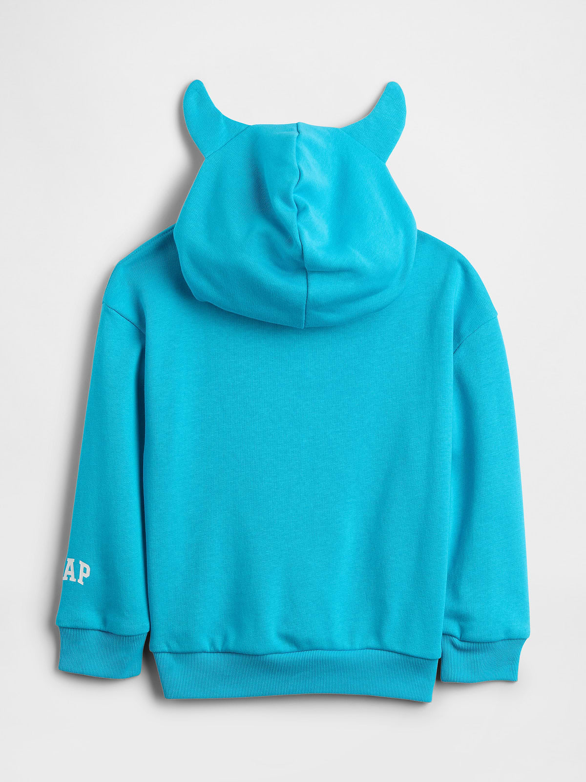 babyGap French Terry Graphic Hoodie - Surf Turquoise Monster