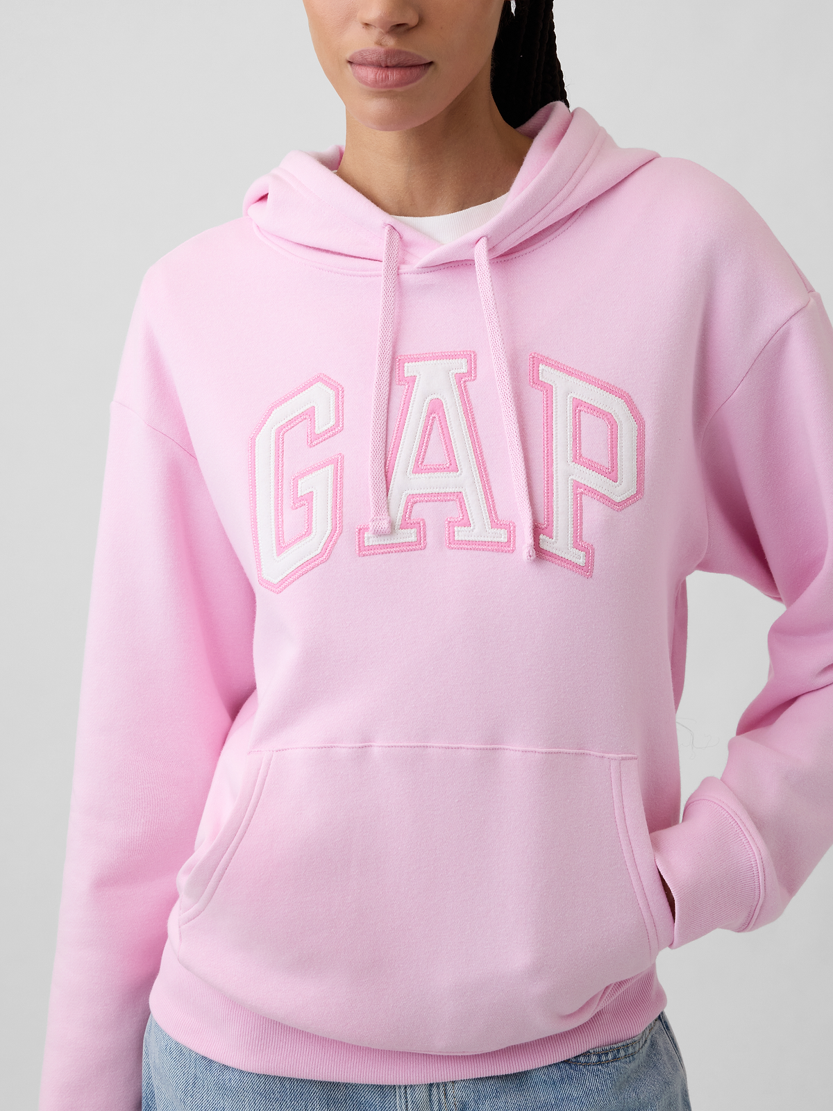Relaxed Gap Logo Hoodie