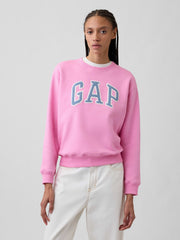 Gap Logo Sweatshirt - Pink Flamingo