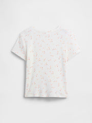 Kids Ribbed Crewneck T-Shirt