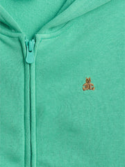 babyGap Brannan Bear Zip Hoodie - Bright Meadow Green