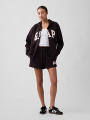 Relaxed Gap Logo Zip Hoodie