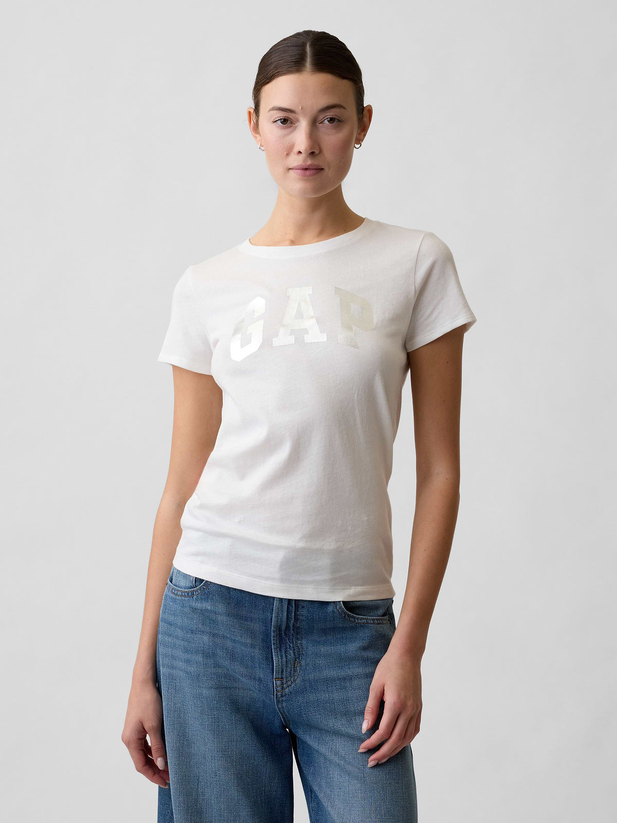 Gap Logo T-Shirt - New Off White