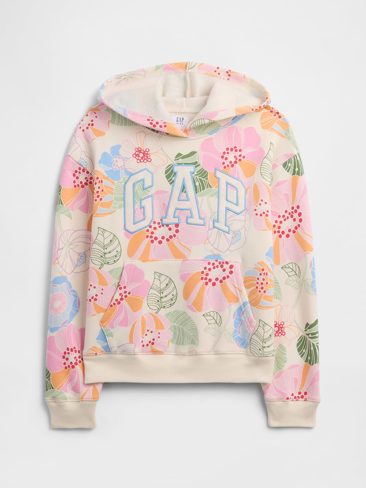 Kids Relaxed Gap Logo Hoodie - Hero Floral