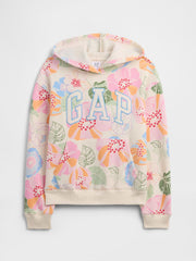 Kids Relaxed Gap Logo Hoodie - Hero Floral