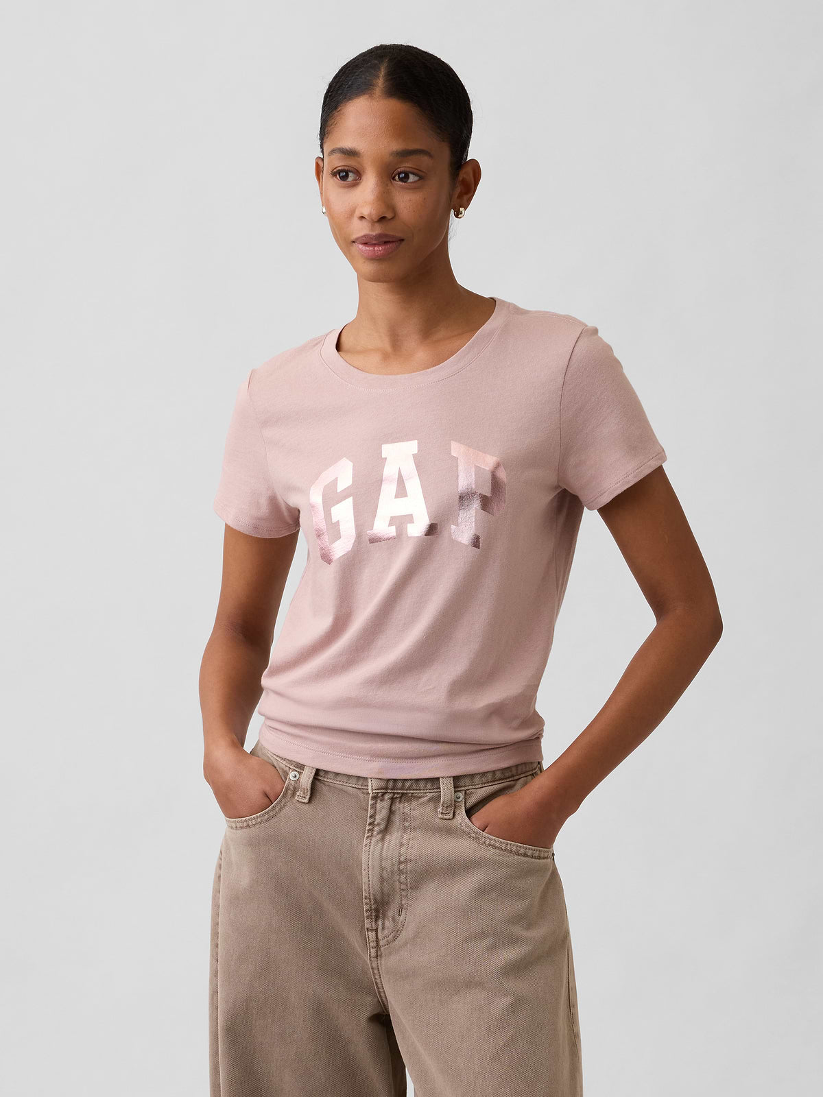 Gap Logo T-Shirt - Fawn