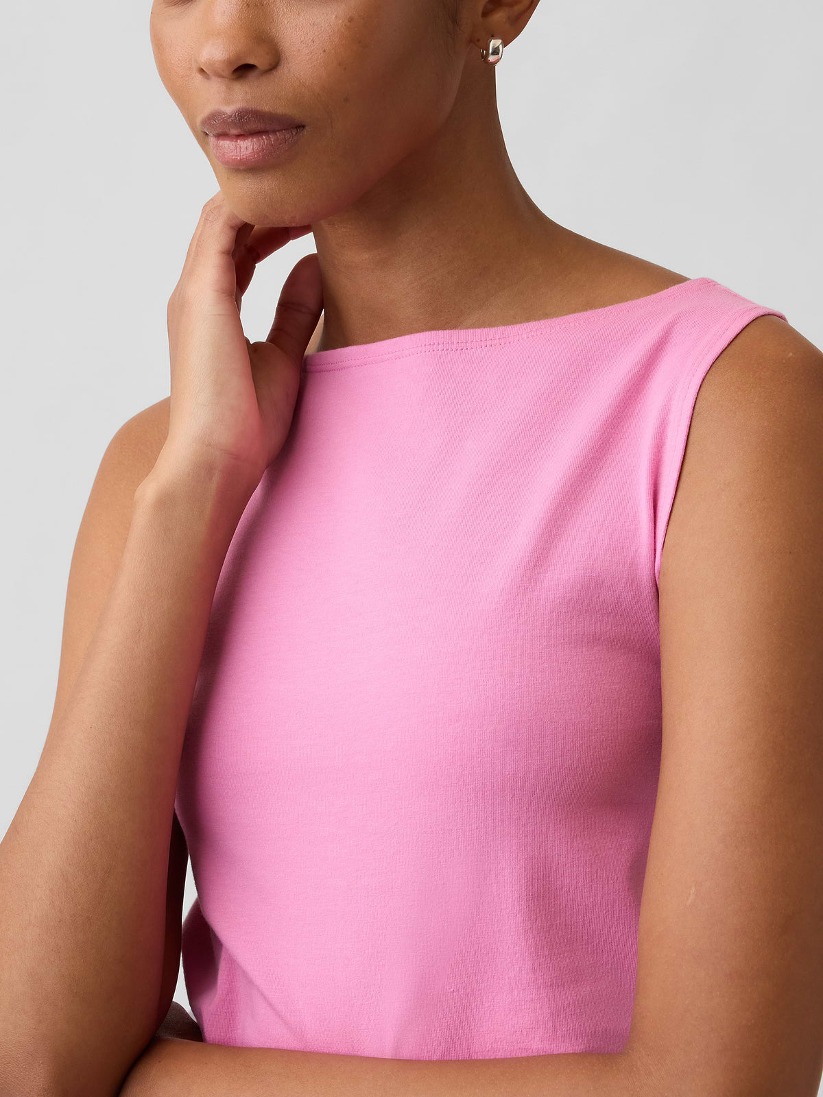 Boatneck Tank Top