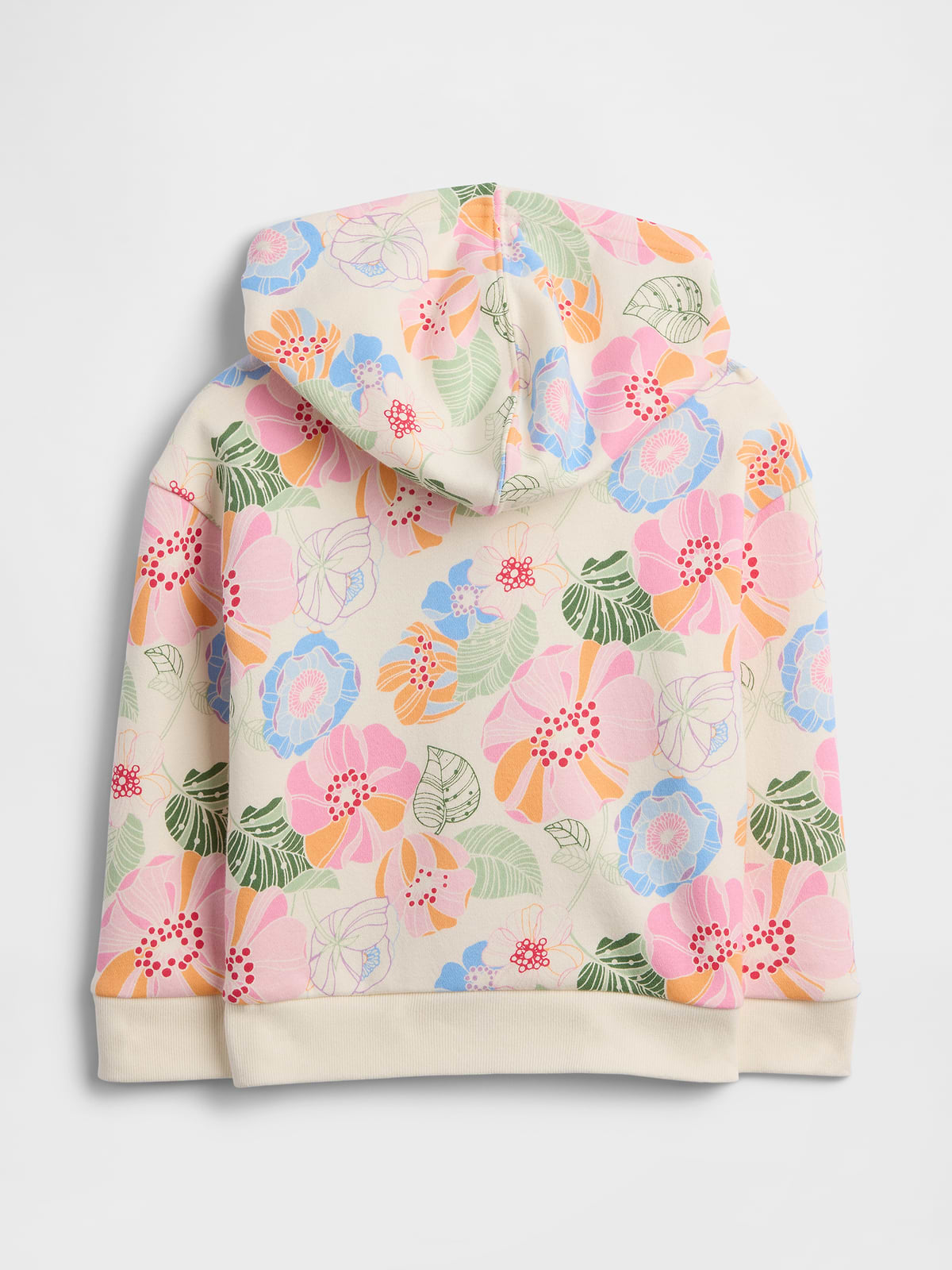 babyGap Logo Zip Hoodie - Hero Floral Multi