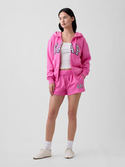 Relaxed Gap Logo Zip Hoodie