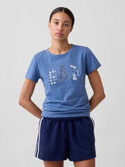 Gap Logo T-Shirt - Blue Fill