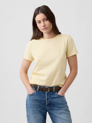 Favorite Crewneck T-Shirt - Light Yellow