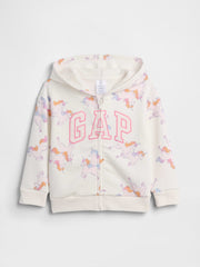 babyGap Logo Zip Hoodie - New Off White Unicorns
