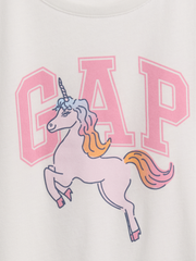 babyGap Logo T-Shirt - New Off White Unicorns