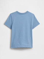 babyGap Peanuts Logo T-Shirt - Blue Suede Snoopy Woodstock Soccer