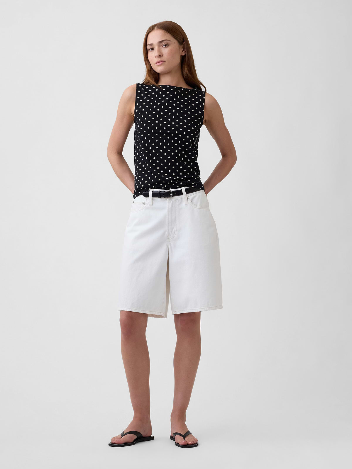 Boatneck Tank Top