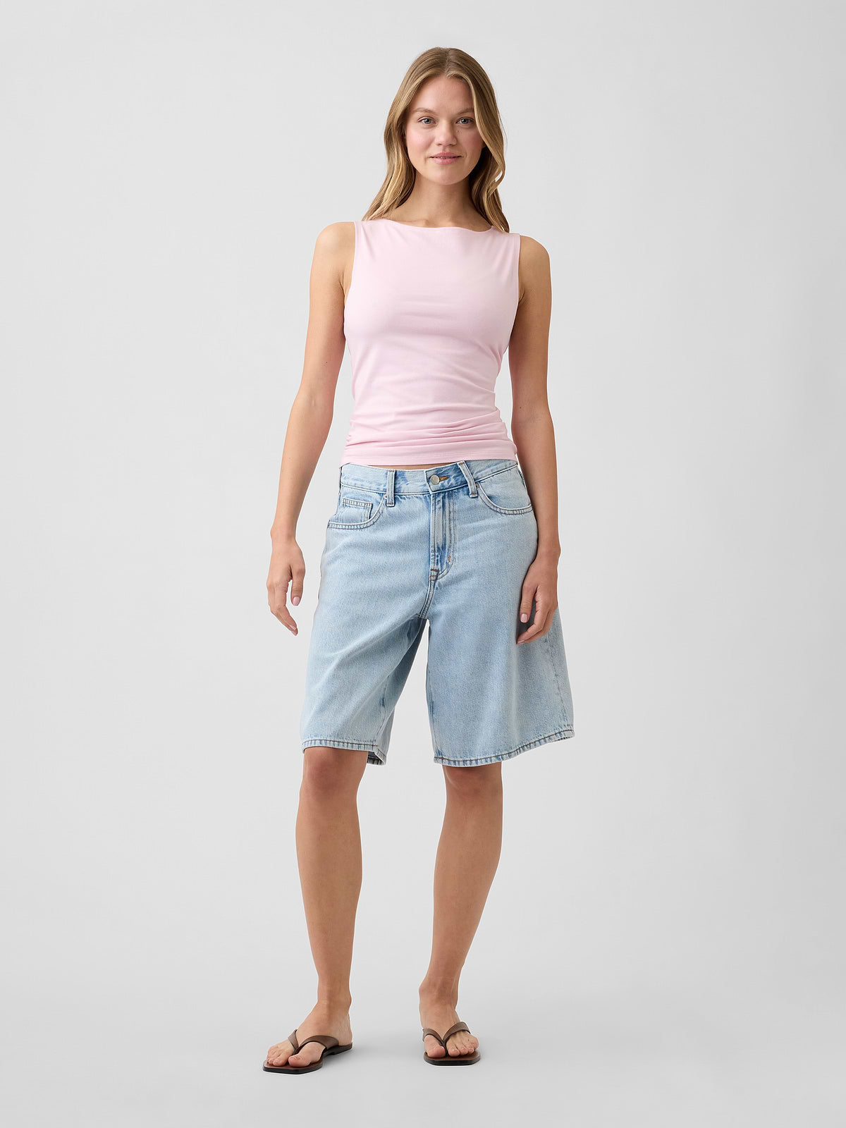 Boatneck Tank Top