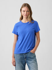 Favorite Crewneck T-Shirt - Dazzling Blue