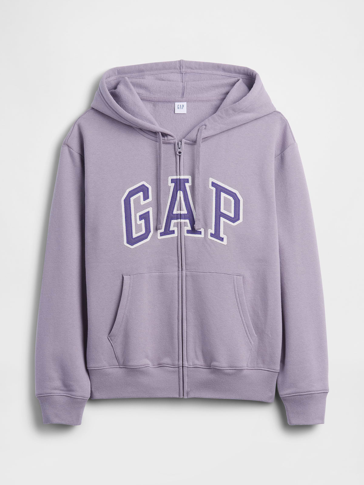 Relaxed Gap Logo Zip Hoodie