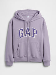 Relaxed Gap Logo Zip Hoodie