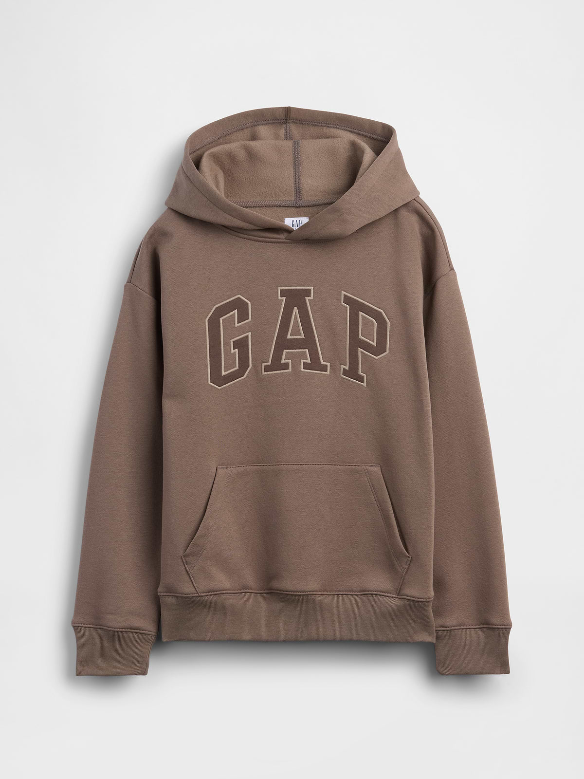 Kids Relaxed Gap Logo Hoodie - Plymouth Rock