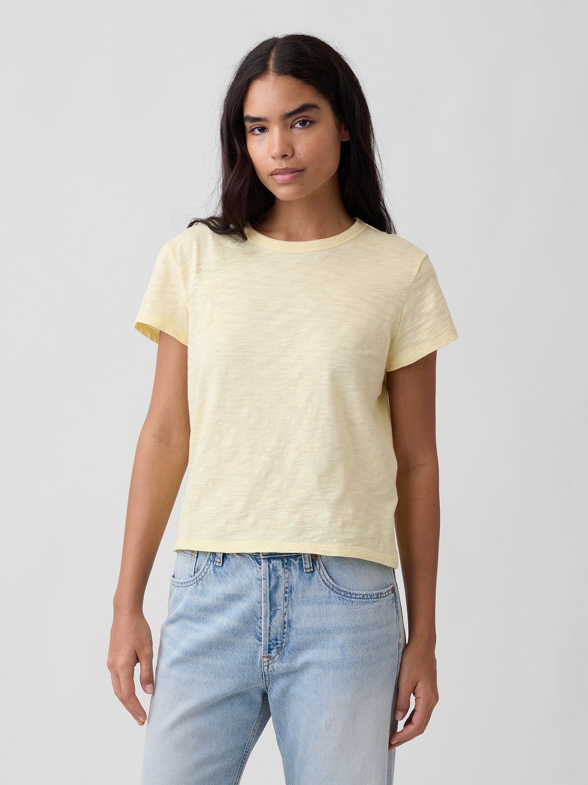 ForeverSoft Relaxed Crewneck T-Shirt - Maize