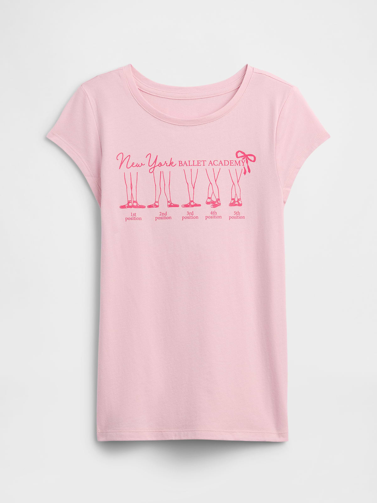 Kids Graphic T-Shirt - Ballet Pink