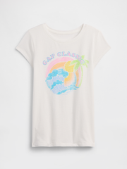Kids Graphic T-Shirt - Gap Surf White