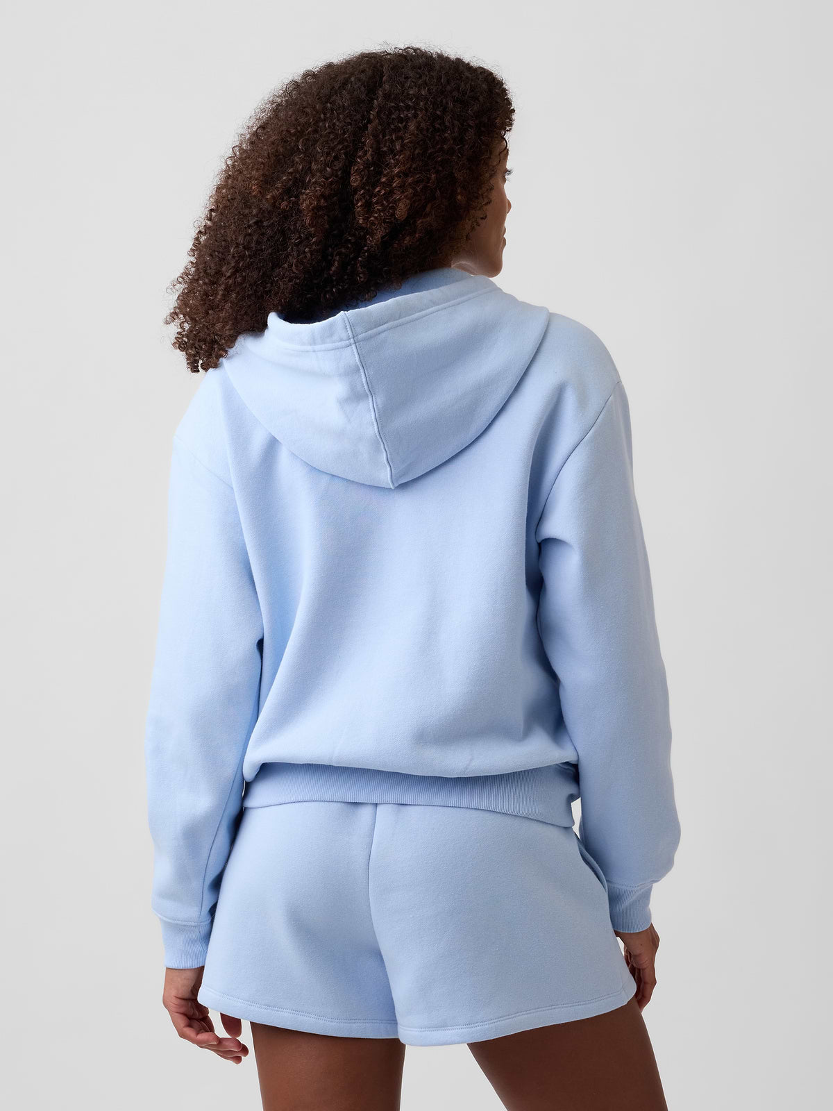 Relaxed Gap Logo Zip Hoodie