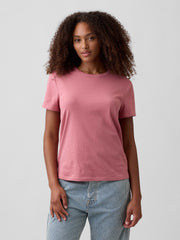 Favorite Crewneck T-Shirt - Roseberry Pink