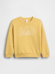 babyGap Brannan Bear Logo Sweatshirt - French Almond Yellow