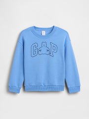 babyGap Brannan Bear Logo Sweatshirt - Rain Blue