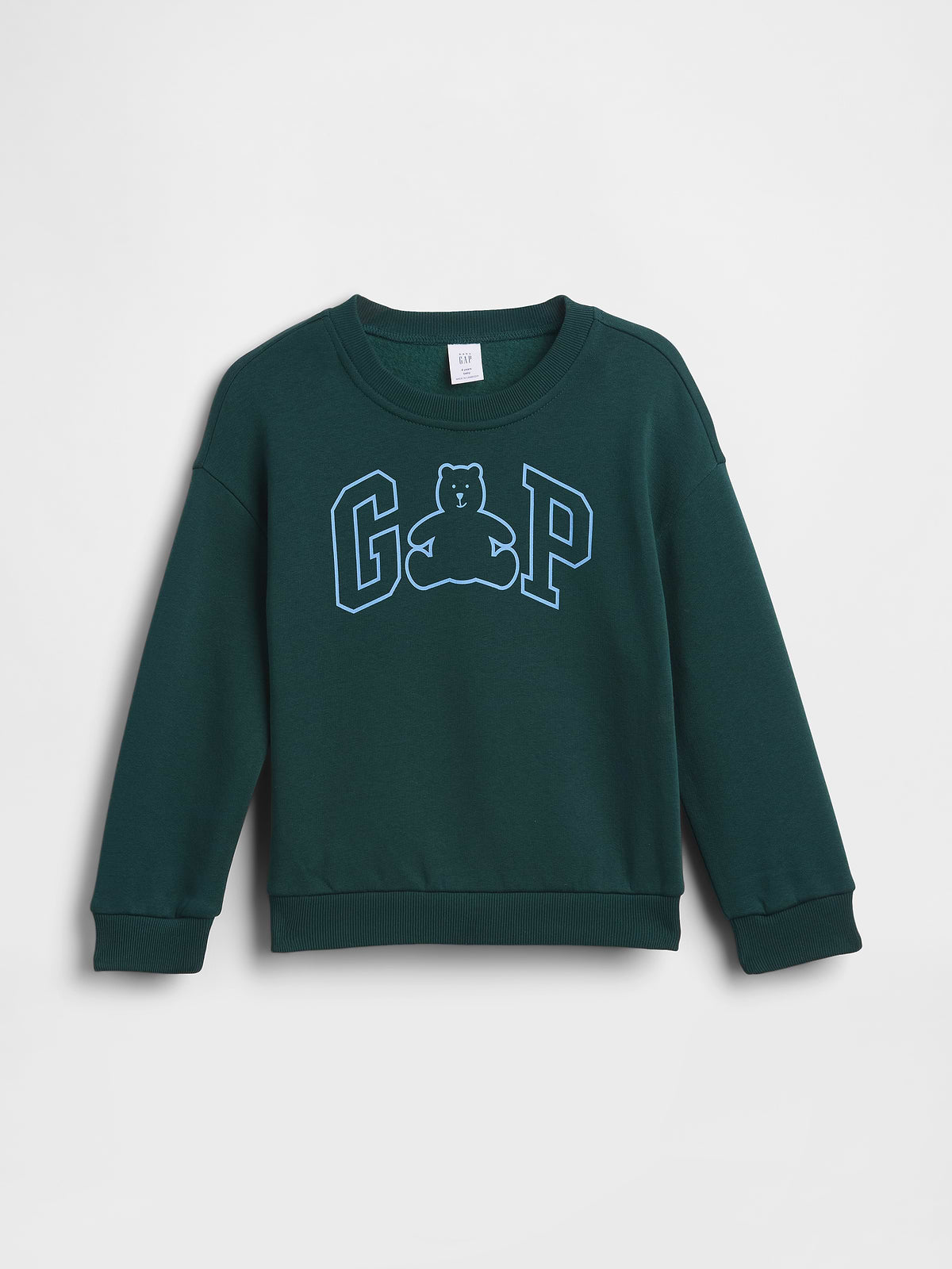 babyGap Brannan Bear Logo Sweatshirt - Tropic Green