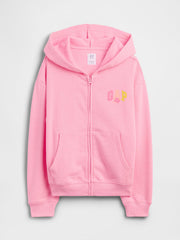 Kids Relaxed Gap Logo Zip Hoodie