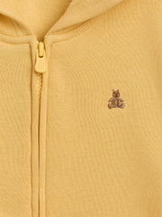 babyGap Fleece Zip Hoodie - French Almond Yellow