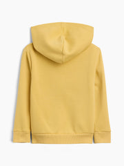 babyGap Fleece Zip Hoodie - French Almond Yellow