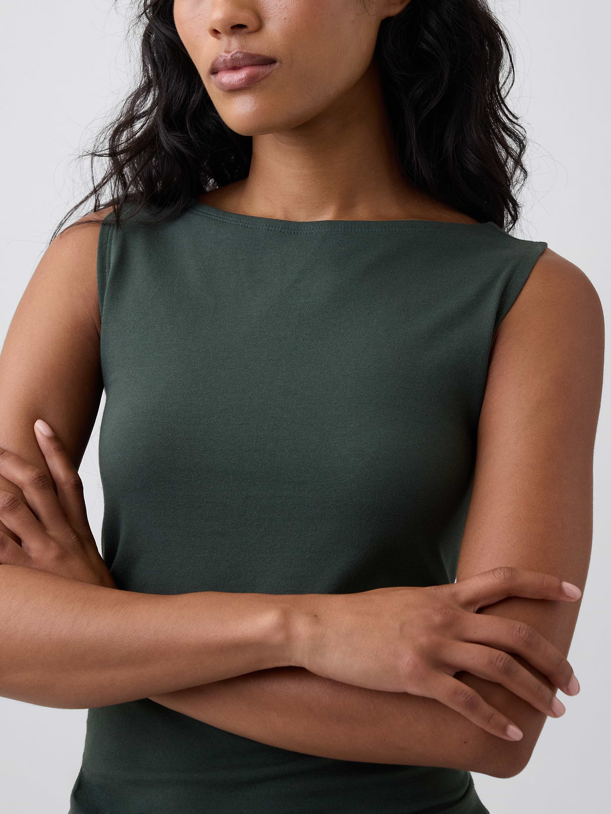 Boatneck Tank Top