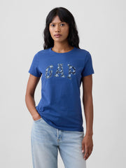 Gap Logo T-Shirt - Blue Track