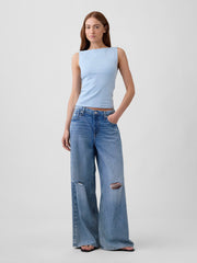 Boatneck Tank Top