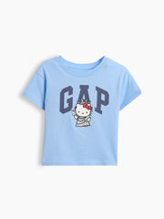 babyGap Graphic T-Shirt - Hello Kitty Blue Statue Of Liberty